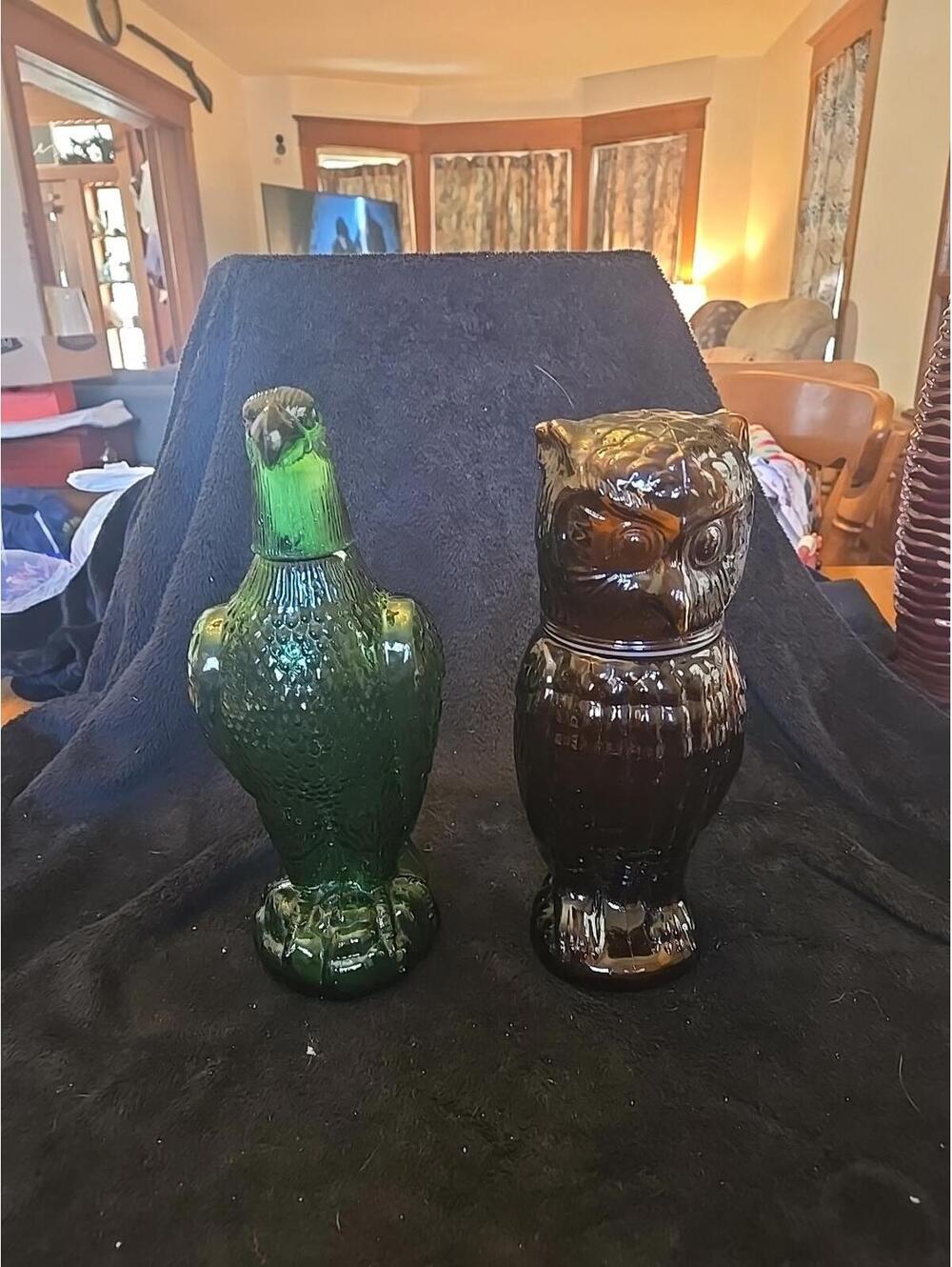 Glass Eagle And Owl Decatur